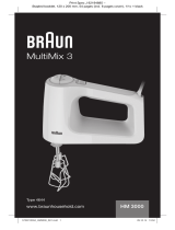 Braun HM 3000 WH El manual del propietario
