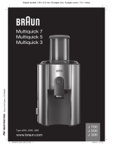 Braun Multiquick 7 J700 El manual del propietario