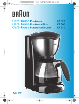 Braun KF 570 Manual de usuario