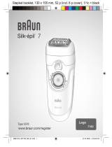 Braun Legs 7180, Silk-épil 7 Manual de usuario