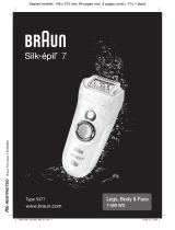Braun Legs,  Body & Face 7-569 WD,  Silk-épil 7 Manual de usuario