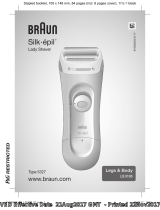 Braun LS5160, Legs & Body, Silk-épil Lady Shaver Manual de usuario