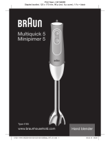 Braun MQ 500 SOUP El manual del propietario
