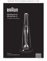 Braun MQ 940cc Especificación