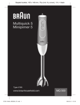 Braun MQ500 Soup El manual del propietario