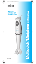 Braun MR 5550 MCA Manual de usuario