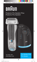 Braun Pulsonic Pro-System Plus, Pulsonic Pro-System Manual de usuario