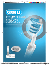 Oral-B Triumph TriZone 5500 Manual de usuario