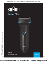 Braun WaterFlex WF2s El manual del propietario