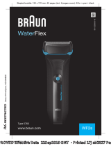 Braun WF2s, Water Flex Manual de usuario