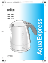 Braun WK 308 Manual de usuario