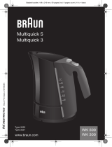 Braun WK500 Manual de usuario