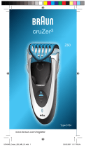 Braun Z50, CruZer3 Manual de usuario