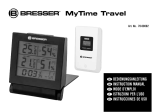 Bresser MyTime Travel Alarm Clock El manual del propietario
