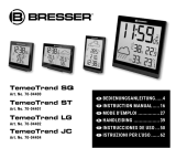 Bresser TemeoTrend JC LCD Weather-Clock El manual del propietario
