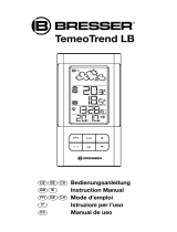 Bresser TemeoTrend LB Wireless Weather Station, black El manual del propietario