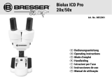 Bresser Junior Incident and transmitted Microscope 50x El manual del propietario