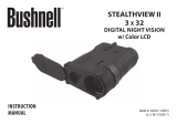 Bushnell 260333 Manual de usuario