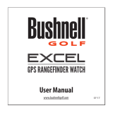 Bushnell GOLF EXCEL Manual de usuario