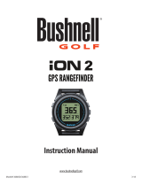 Bushnell GOLF iON 2 368850 Instrucciones de operación