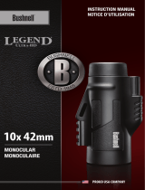 Bushnell Legend Ultra HD Monoculars Manual de usuario