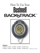 Bushnell Original BackTrack Manual (6 language) El manual del propietario
