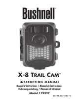 Bushnell X8 Trail Cam 119327 / 119327C Manual de usuario