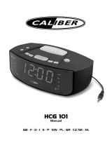 Caliber HCG101 El manual del propietario