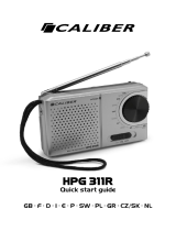 Caliber HPG311R El manual del propietario