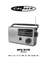 Caliber HPG317R El manual del propietario