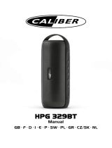 Caliber HPG327BT El manual del propietario