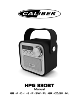 Caliber HPG330BT El manual del propietario
