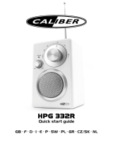 Caliber HPG332R El manual del propietario