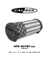 Caliber HPG407BT-USA Guía de inicio rápido
