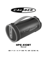 Caliber HPG410BT El manual del propietario