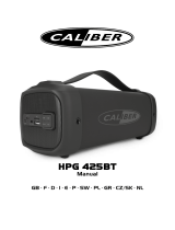 Caliber HPG425BT El manual del propietario