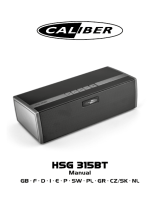 Caliber HSG315BT El manual del propietario