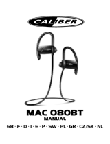 Caliber MAC080BT El manual del propietario