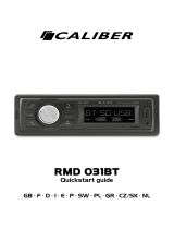 Caliber RMD030BT Guía de inicio rápido