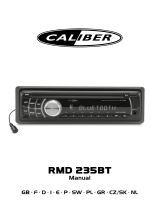 Caliber RMD235BT El manual del propietario