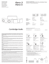 Cambridge Audio AERO 3 El manual del propietario