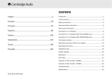 Cambridge Audio DVD57 Instrucciones de operación