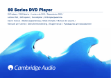 Cambridge Audio 80 Series Manual de usuario