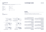 Cambridge Audio Sx El manual del propietario