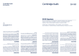 Cambridge Audio SX-50 El manual del propietario