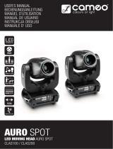 Cameo Auro Spot 200 Manual de usuario