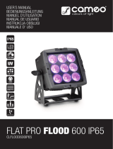 Cameo Flat Pro Flood 600 IP65 Manual de usuario