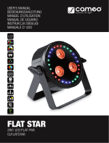 Cameo Flat STAR Manual de usuario