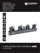 Cameo HydraBeam 4000 RGBW Manual de usuario