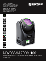 Cameo Movo Beam Z 100 Manual de usuario